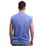 Karl Kani Ανδρική αμάνικη μπλούζα Small Signature Essential Sleeveless Tee  light blue